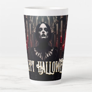 Happy Halloween – Gothic Dark Celebration Latte Mug