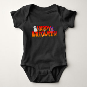 Happy Halloween Graphic Baby Bodysuit
