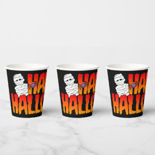 Happy Halloween Graphic Paper Cups
