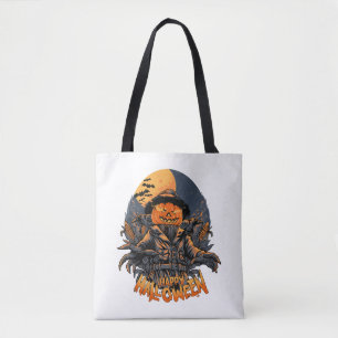 Happy Halloween Graphic T Shirt Gift Idea for Him Tote Bag