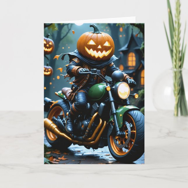 Happy Halloween Greeting Card (Front)