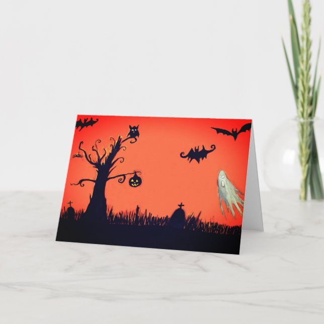 Happy Halloween  Greeting Card (Front)