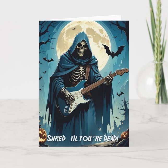 Happy Halloween Greeting Card (Front)