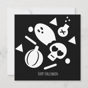 Happy Halloween Greeting Card Spooky Sprinkles