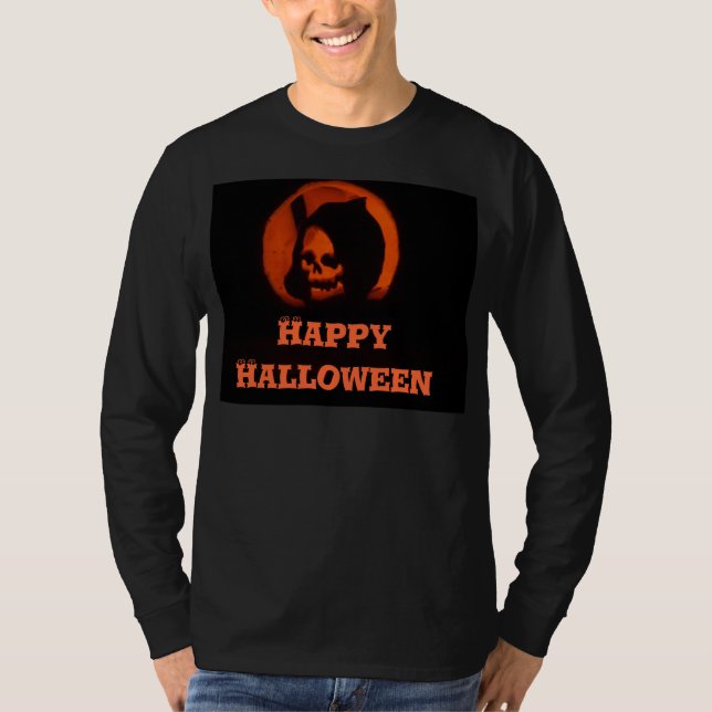 Happy Halloween Grim Reaper Shirt (Front)