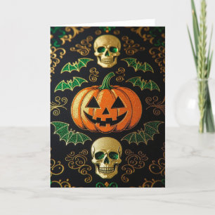 Happy Halloween, Halloween card, Fall cards