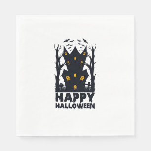 Happy Halloween Halloween Happy Halloween Napkin