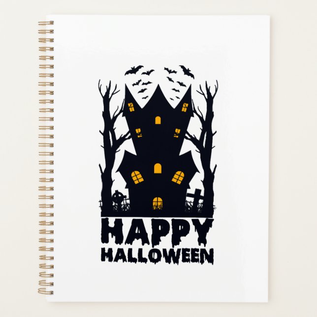 Happy Halloween Halloween Happy Halloween Planner (Front)