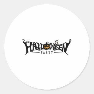 happy Halloween, Halloween party, funny Halloween  Classic Round Sticker
