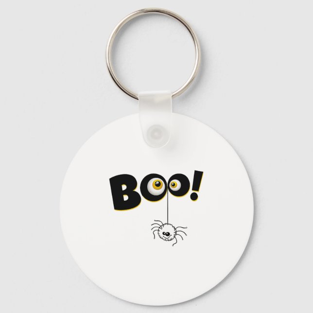 happy Halloween, Halloween party, funny Halloween  Key Ring (Front)