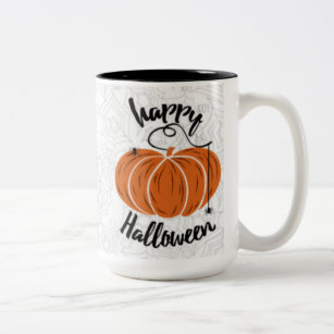 Happy Halloween Halloween Two-Tone Coffee Mug