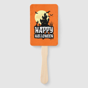 Happy Halloween Hand Fan