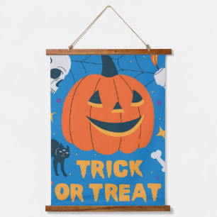 Happy Halloween Hanging Tapestry