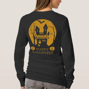 Happy Halloween Haunted House Long Sleeve T-Shirt