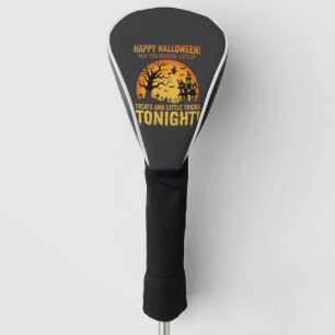 Happy Halloween Haunted House Trick or Treat Golf Head Cover
