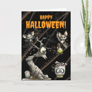Happy Halloween Holiday Card