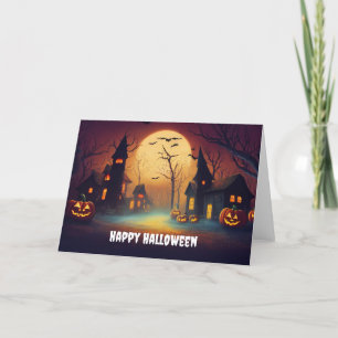 happy halloween holiday card