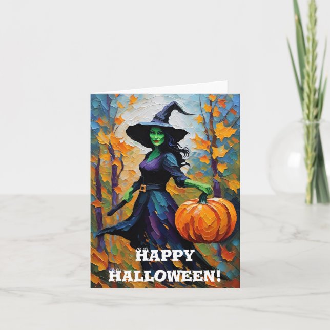 Happy Halloween! Holiday Card (Front)