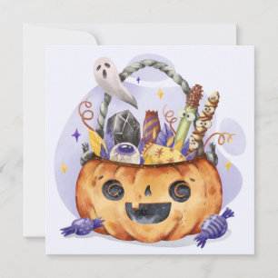 Happy Halloween Holiday Card