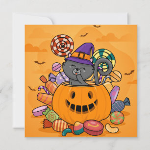 Happy Halloween Holiday Card