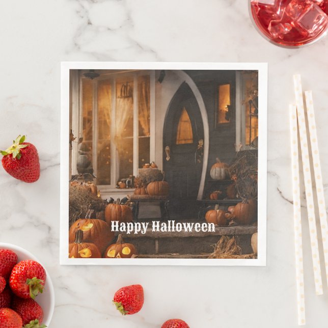 Happy Halloween Home Collection Napkin (Insitu)