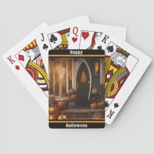 Happy Halloween Home Collection Playing Cards