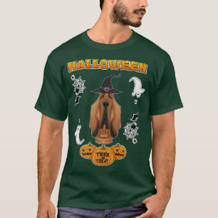 Happy Halloween I Dog Lover I Bloodhound 4294 T-Shirt
