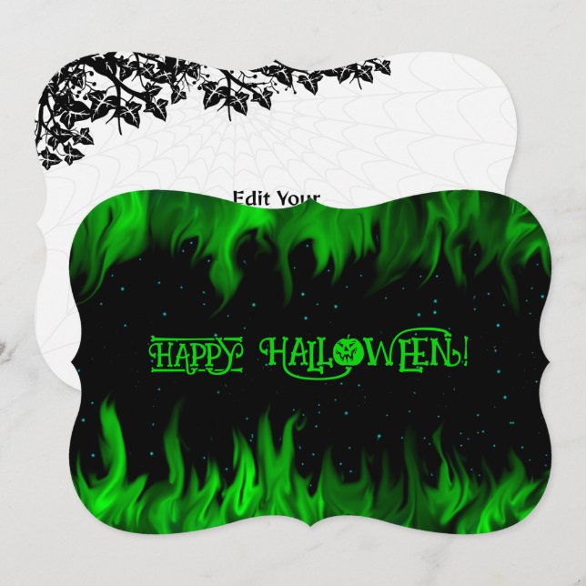 HAPPY HALLOWEEN! INVITATION (Front/Back)