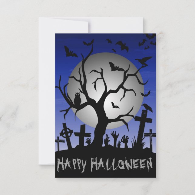 Happy Halloween Invitation (Front)