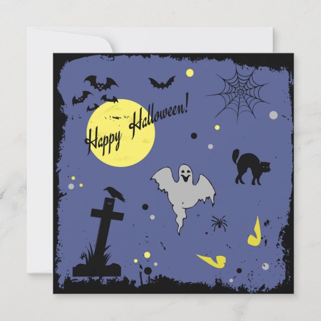 Happy Halloween Invitation (Front)