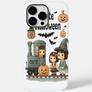 Happy Halloween iPhone Case – Cute Ghost Vampire M