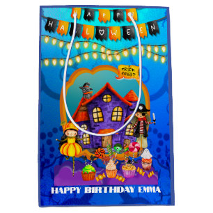 Happy Halloween It's Spooky Season Celebration Medium Gift Bag