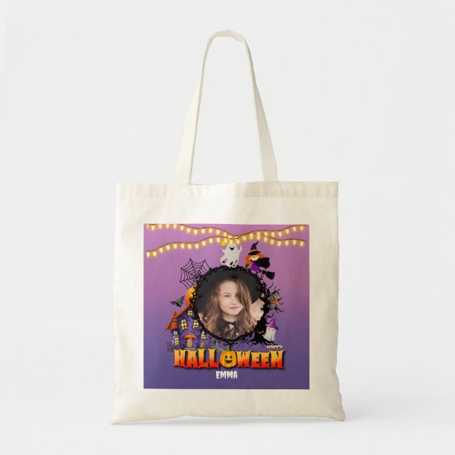 Happy Halloween It's Spooky Season Celebration Tote Bag (Front)