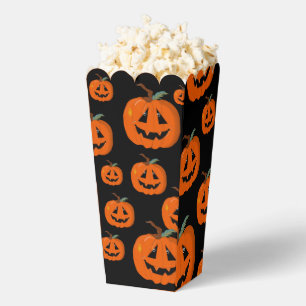 Happy Halloween Jack O Lantern Illustrative Art Favour Box