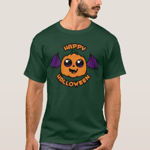 Happy Halloween Kawaii Pumpkin Spooky Cuteness T-Shirt