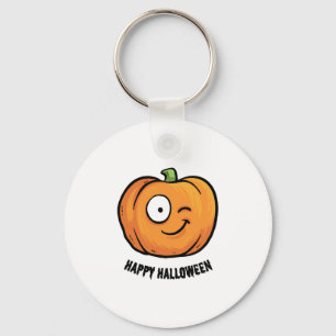 Happy Halloween Key Ring