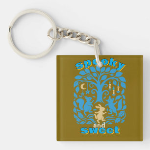 Happy Halloween Key Ring