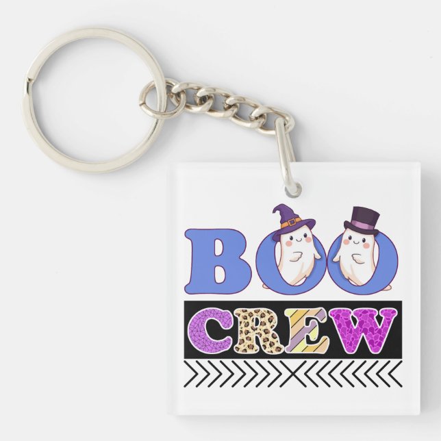 Happy Halloween Key Ring (Front)