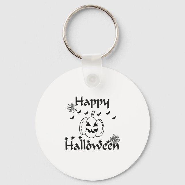 Happy Halloween                                    Key Ring (Front)
