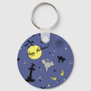 Happy Halloween Key Ring