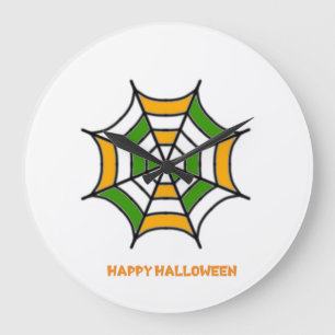 Happy Halloween Large Clock