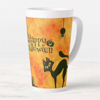 Happy Halloween Latte Mug