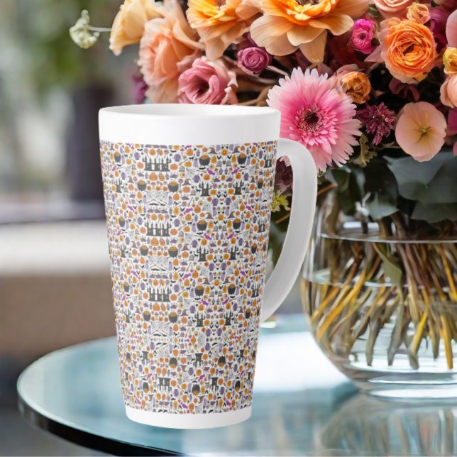 Happy Halloween Latte Mug (Creator Uploaded)