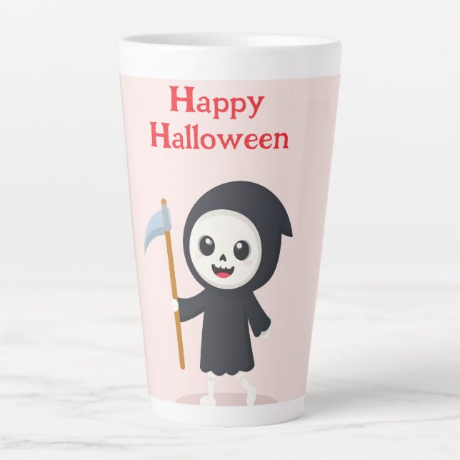 Happy Halloween Latte Mug (Front)