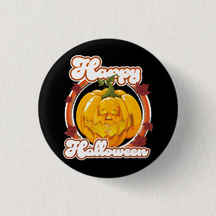 Happy Halloween logo 3 Cm Round Badge