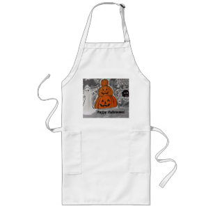 Happy Halloween Long Apron