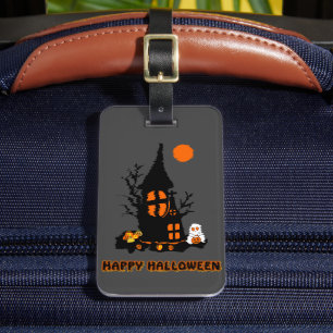 Happy Halloween Luggage Tag