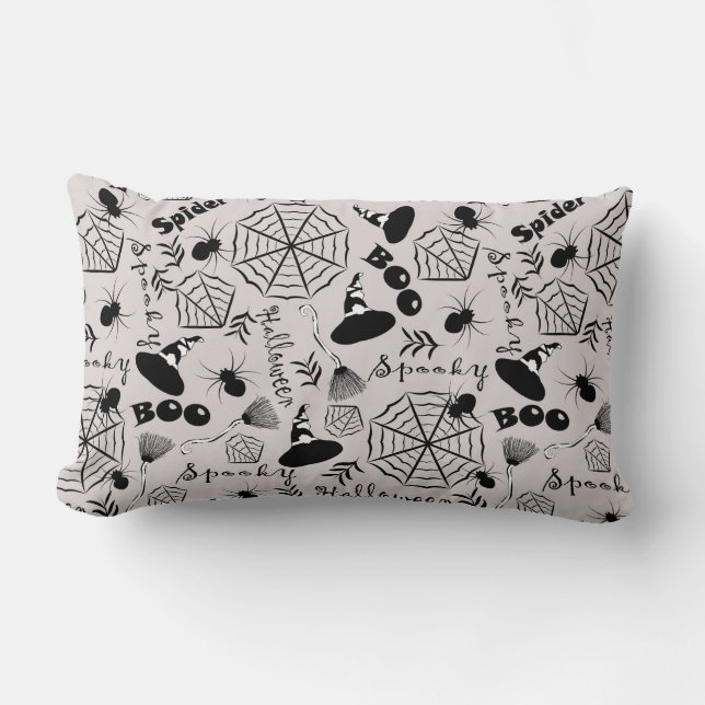 Happy Halloween Lumbar Cushion (Front)