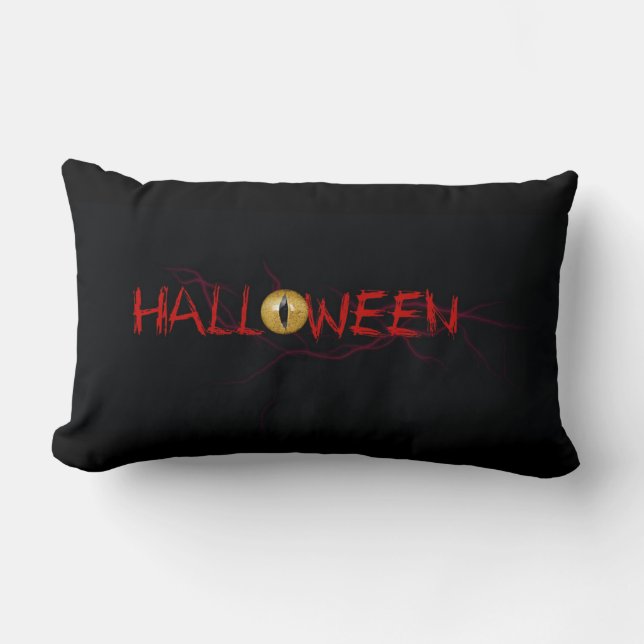 HAPPY HALLOWEEN LUMBAR CUSHION (Front)