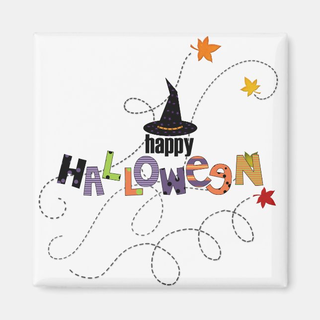Happy Halloween Magnet (Front)